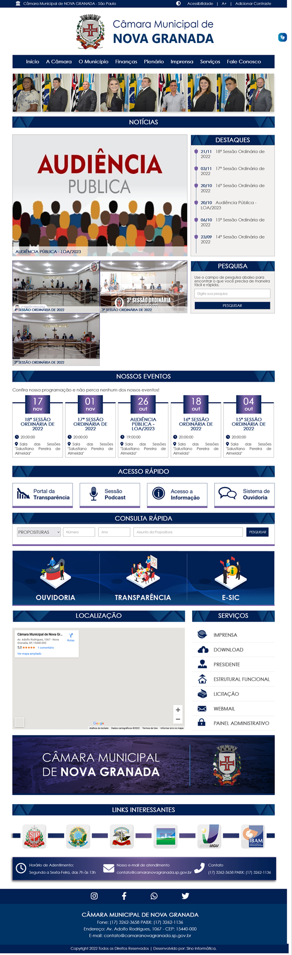 Visualize fotos Tipo: Tipo de Galeria / Descrição: Layouts - SINO INFORMÁTICA